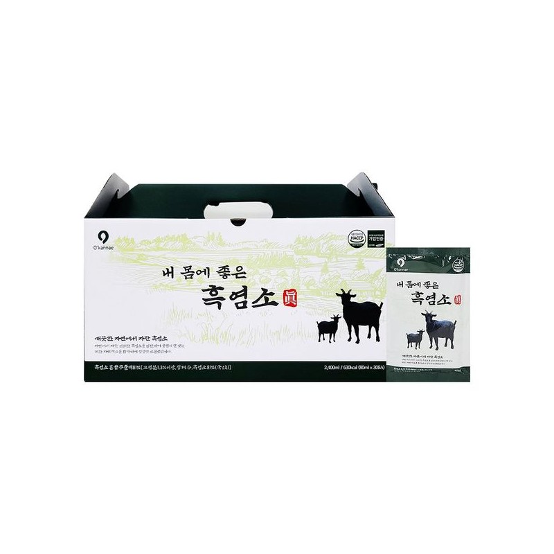 Ottgane 내몸에좋은흑염소진액 80ml 30포 Good for My Body Black Goat