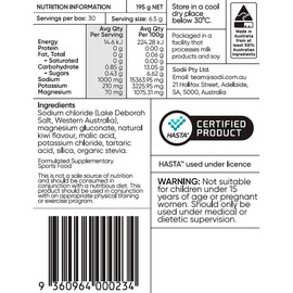 Sodii Everyday Hydration Salts Salty Kiwi 30pk
