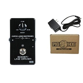 MXR MC401 Custom Audio Electronics Boost/Line Driver Power Bundle w/ 1 free Items: Item: Pig Hog 9v Power Adapter