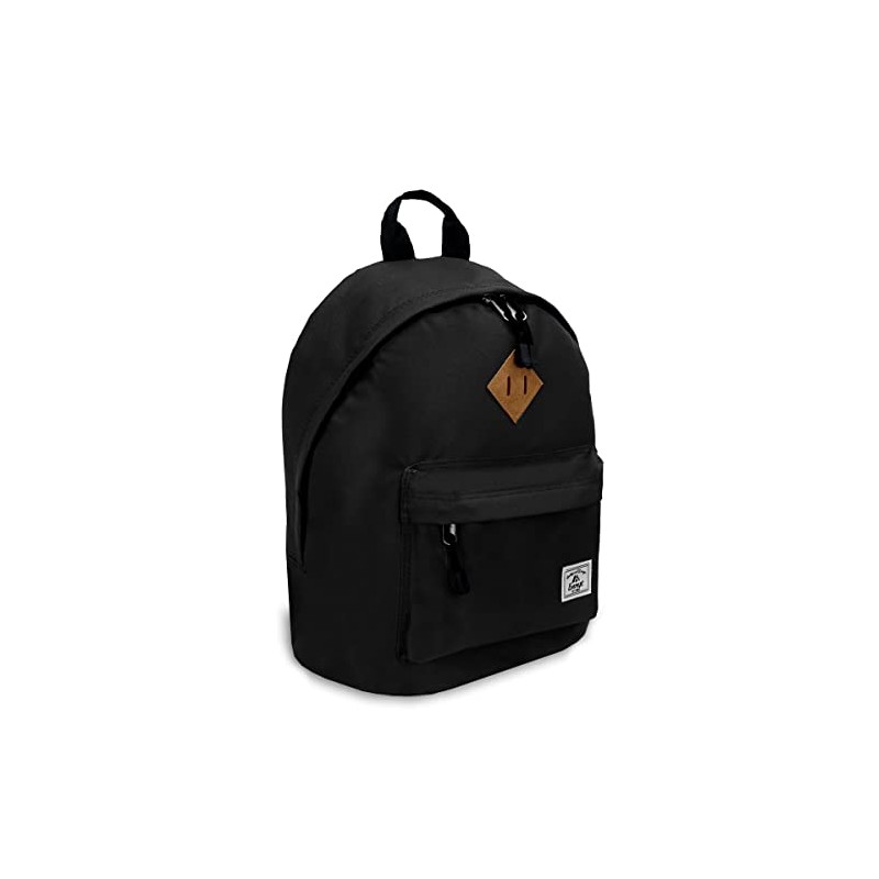 Everest Vintage Backpack, Black, One Size