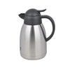 METRO Professional 1 Litre Stainless Steel Vacuum Flask with Push