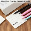 4 Pack Transparent Sticky Notes, 3x3 inch Clear Sticky Notes