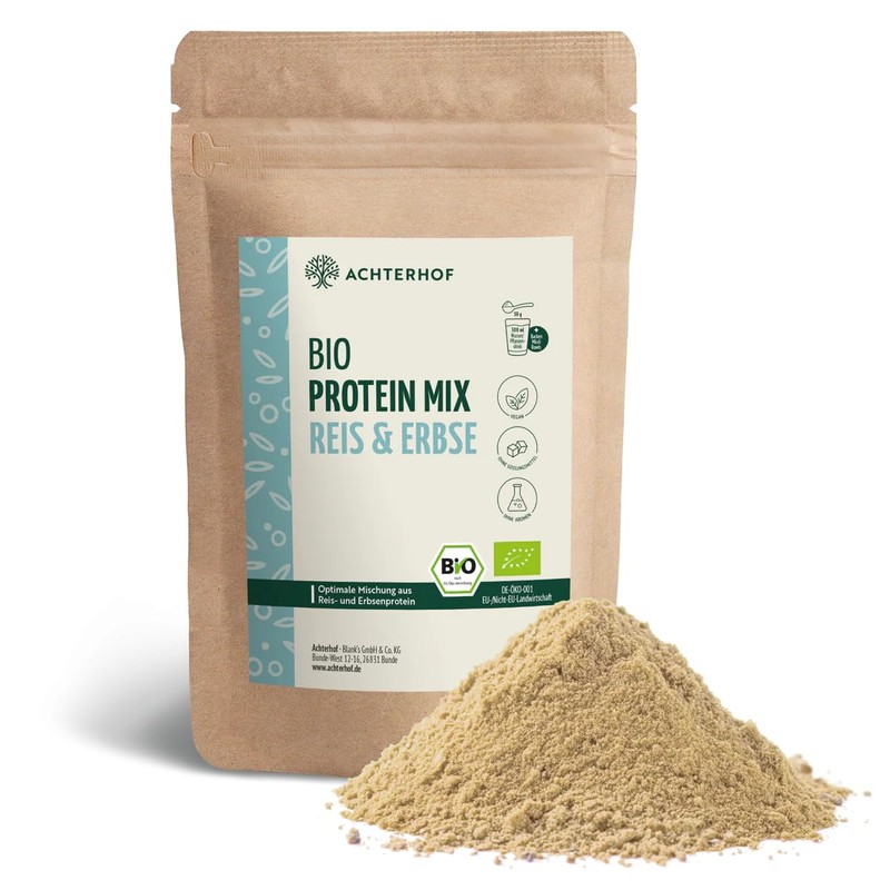 Organic Protein Base Mix Rice & Pea 500 g |