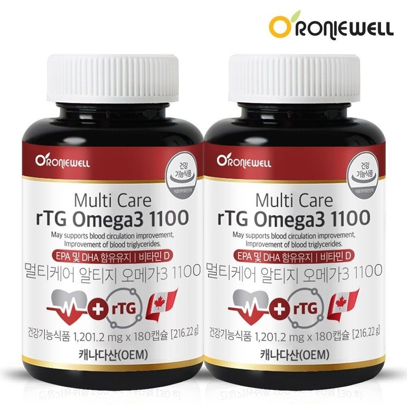 Roniwell [Roniwell] Multicare Altige Omega 3 1100 180 capsules x