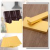 JIYIN 100Pcs Gold Foil Candy Wrappers, Foil Chocolate Wrapping Paper