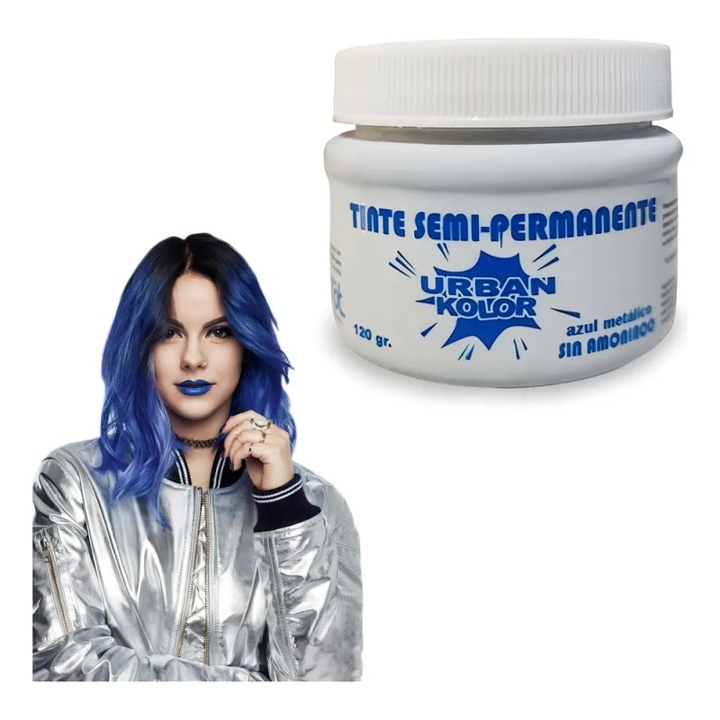 Tintes Fantasia Para Cabello Semipermanente Sin Amoniaco Tono Natural