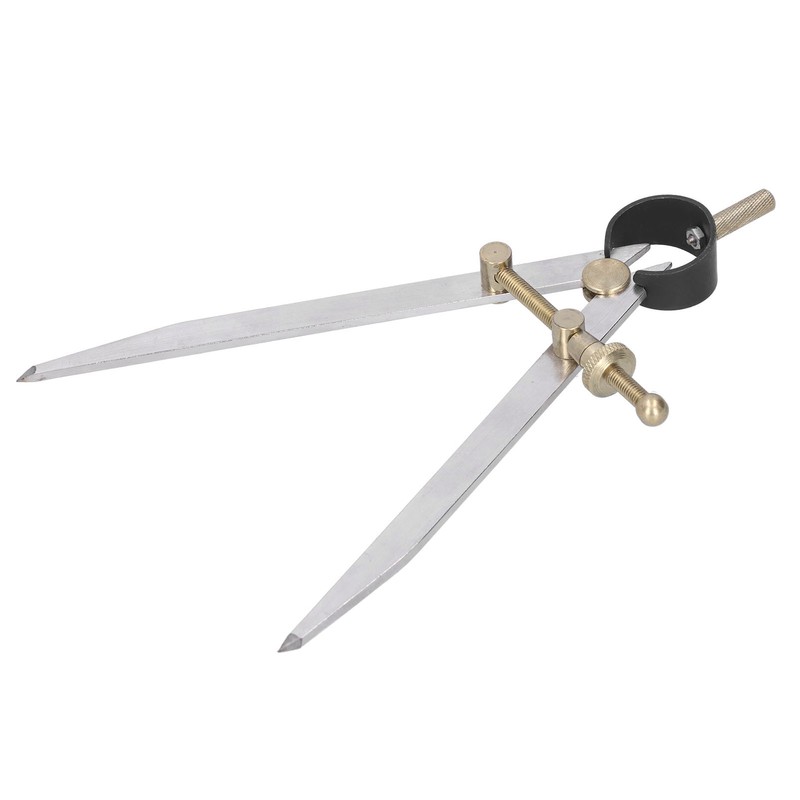 Spacing Gauge Adjustable Wing Divider Leather Craft Drawing Compasses Woodworking