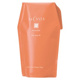 La CASTA La Casta Shampoo Aroma Este Hair Soap 40 Refill, Organic, 20.3 fl oz (600 ml), For Fluffy, Airy Hair, Made in Japan, Natural Aroma