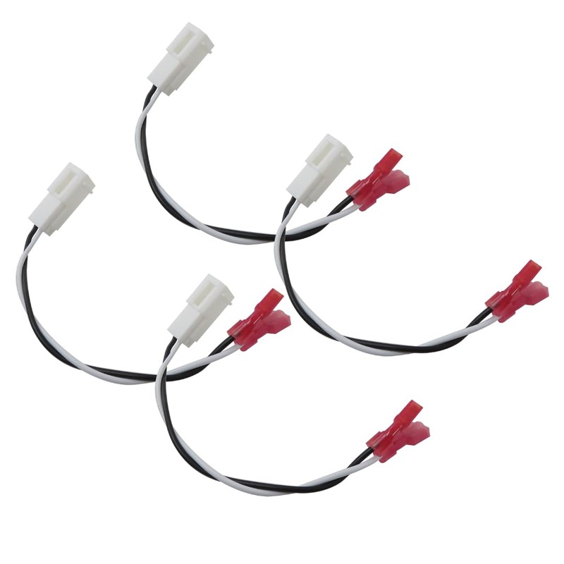 JRSHOME 2Pcs Front Dash Tweeters Speaker Wiring Harness Adapter Connector