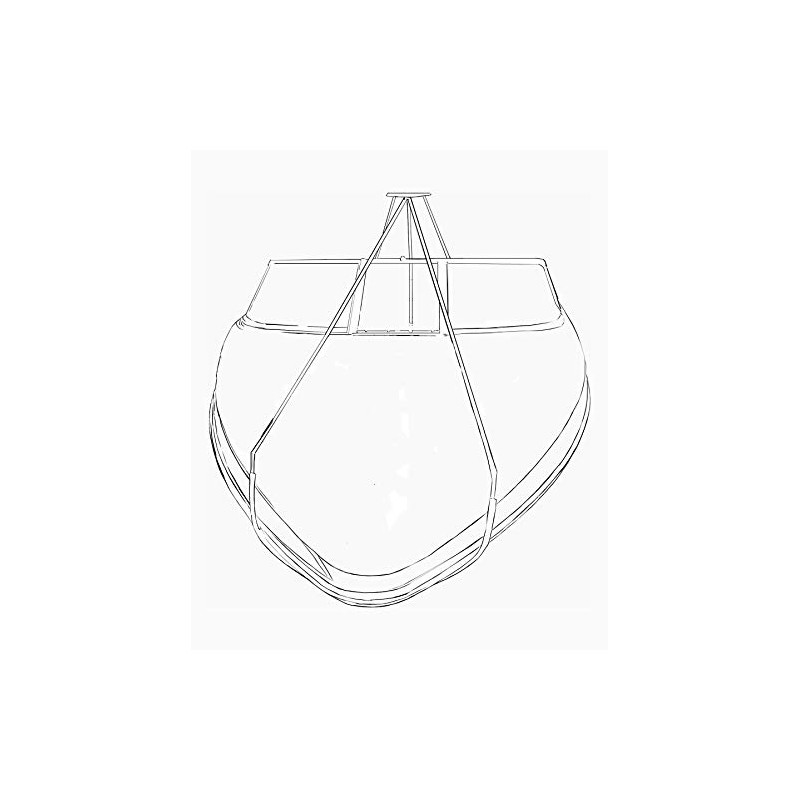 SBU Boat Accessories - Boat Cover Support Pole System with