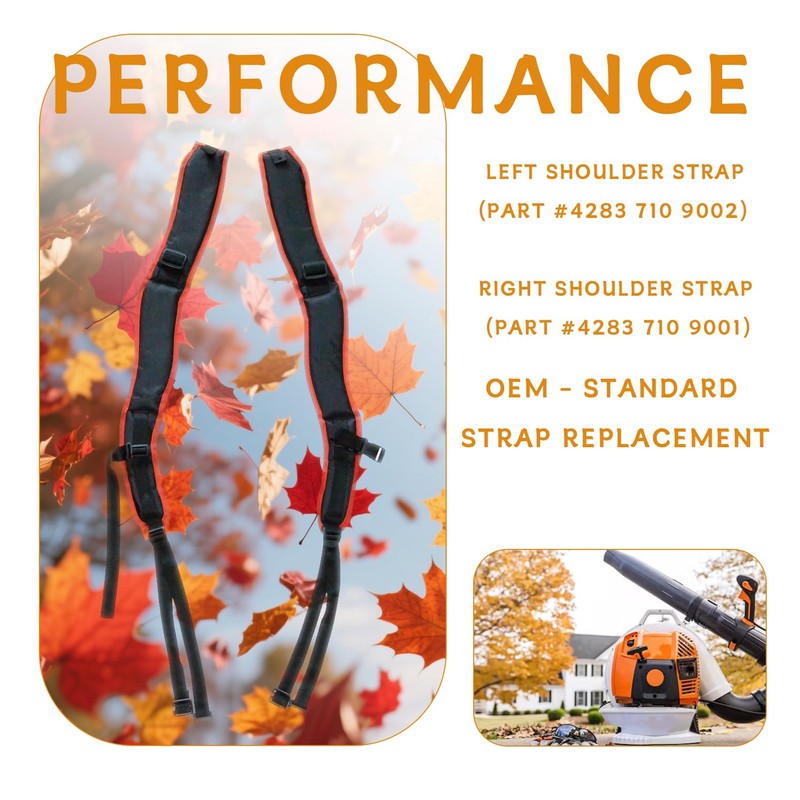 Adorih BR800 Blower Harness Strap for STIHLBR800/BR800x Leaf Blowers 4283