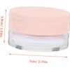 DOITOOL Contenedor De Maquillaje De Malla De Plástico Elástico Caja