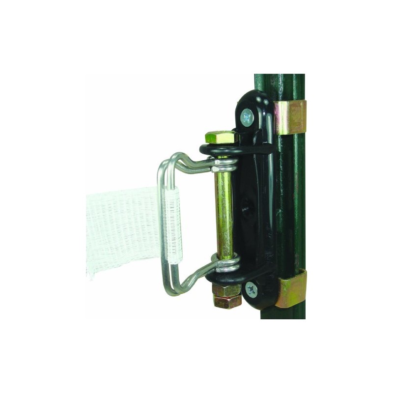 Field Guardian T-Post Polytape Corner/End Insulator, 2-Inch, White