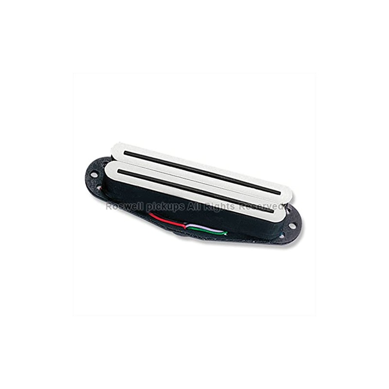 Roswell Pickups SHR-N H-Rails ST Neck White - Humbucker Pickup