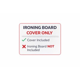 TIVIT Ironing Board Cover 19 x 54” – Made in Italy, Alumitek PRO Heat-Reflective, Thick 4-Layer Padding, Scorch & Stain Resistant