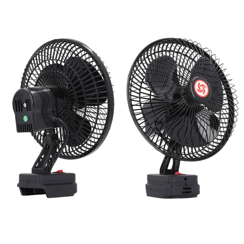 Portable Lithium Battery Fan Rechargeable 8in Multifunctional for Desk Outdoor