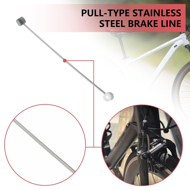 Create idea 2pcs Centre Pull Straddle Wires 110mm Double End