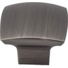 Jeffrey Alexander 431SN Sonoma 1-3/16 Square Knob - Satin Nickel