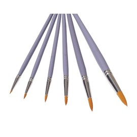 6 Toray Artist's Brushes-Pointed / Toray Paintbrush Set