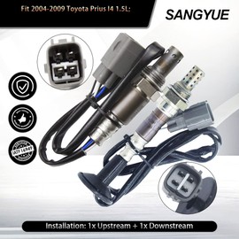 Sangyue 2X Oxygen Sensor for 2004 2005 2006 2007 2008 2009 Toyota Prius 1.5L Upstream + Downstream