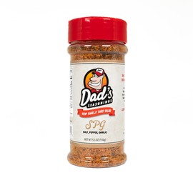 Dad’s Seasonings SPG Seasoning - All-Purpose Salt Pepper Garlic BBQ Rub - Chipotle & Guajillo Dry Rub for Beef, Chicken, Pork, Seafood & Veggies, Bold Flavor - Made in USA (4.8oz)