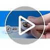 6 pcs Shower Door Rollers Wheels, Bathroom Glass Door Replacement