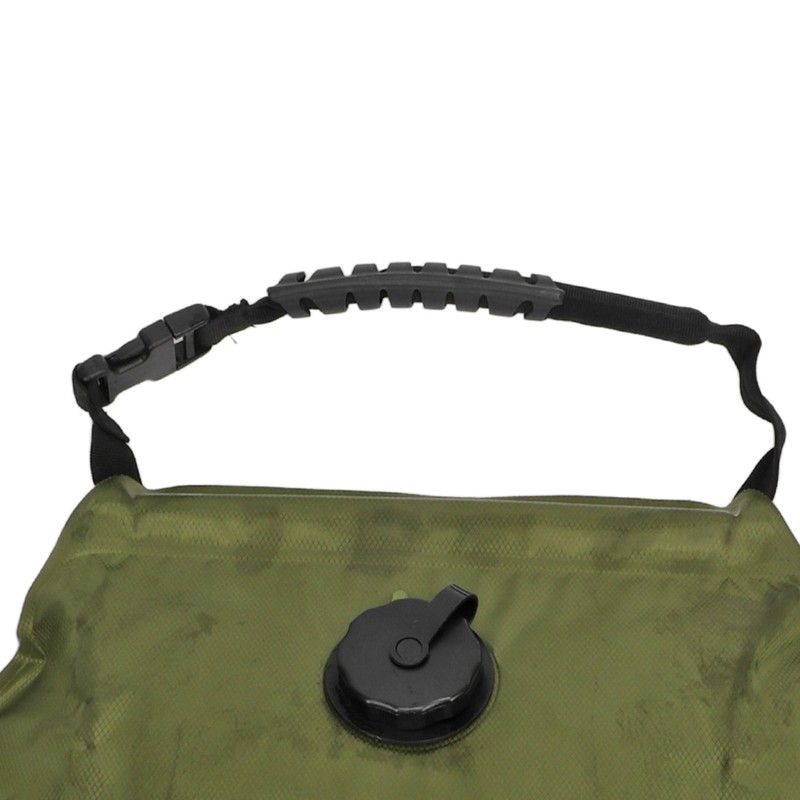Green 20L Solar Heating Shower Bag Foldable PVC Folding Camping