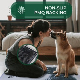 Giant Floor Low Pile Rugs for Indoor - 16" x 24" Non Slip Washable Mat - Perfect as Indoor Kitchen mats, Doormats, Bathroom mats & More! | Rubber Backed mat Made with Polyester