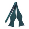 HISDERN Bow tie for men, bow tie with pocket square,