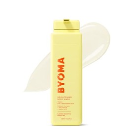 BYOMA Gel De Ducha Iluminador - Fórmula Cremosa Con Niacinamida Y Ácido Azelaico Para Pieles Apagadas Y Deshidratadas - Ilumina Y Unifica El Tono - Repara La Barrera Cutánea - 500 Ml