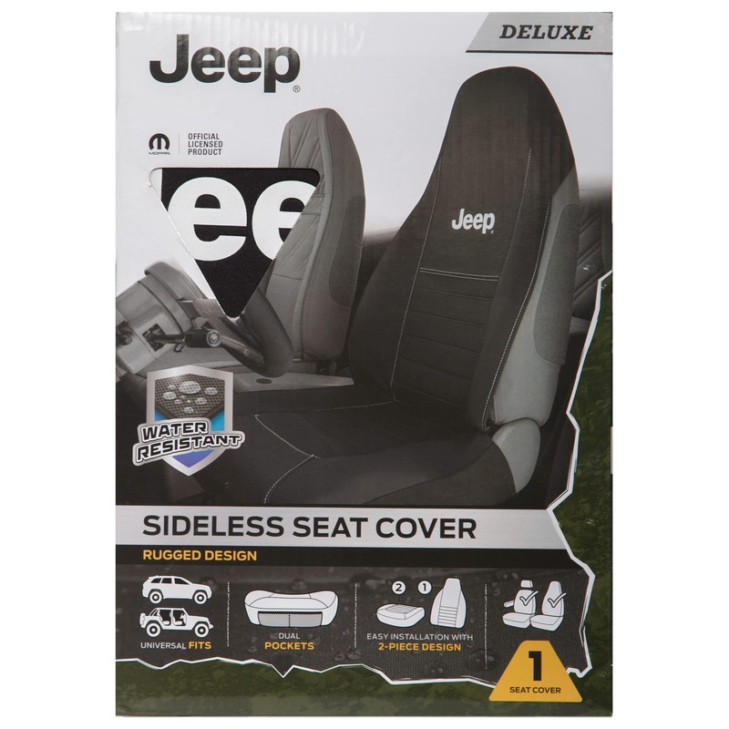 Plasticolor 008708R01 Jeep High Back 2 Piece Design Sideless Seat