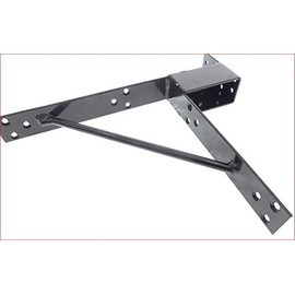 TECH TEAM Anti SAG GATE Maker KIT Welded Steel Heavy Duty Garden Gates 4 Piece Set Hinges Included
