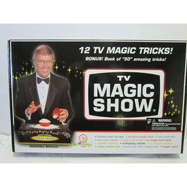 Nowstalgic Toys Marshall Brodien's TV Magic Show Set- Magic Cards, Tricks, Squirmles, Plus More!