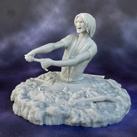 Atreyu and Artax | The Neverending Story, Swamp of Sadness, Desk Office Home Decor | Printed Reins - Model Size: 2"