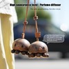 Veecent Octopus Car Air Freshener - Solid Wood Car Diffuser