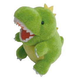 Talking Mascot, Tyrannosaurus, Mascot, Talking Mascot, Palm Size, Stuffed Animal, Stuffed Animal, Plush, Cute, Tyrannosaurus, Triceratops, Dinosaur, UN-0317TS