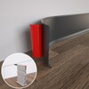 COUKIU Flexible Baseboard Molding Trim, 6 Inch x 20 Feet