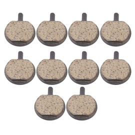 Hatirea Disc Brake Pads, 5 Pairs Disc Brake Pads, Easy Installation Brake Disc Pad Replacement, for Home School Bike, Mountain Bike