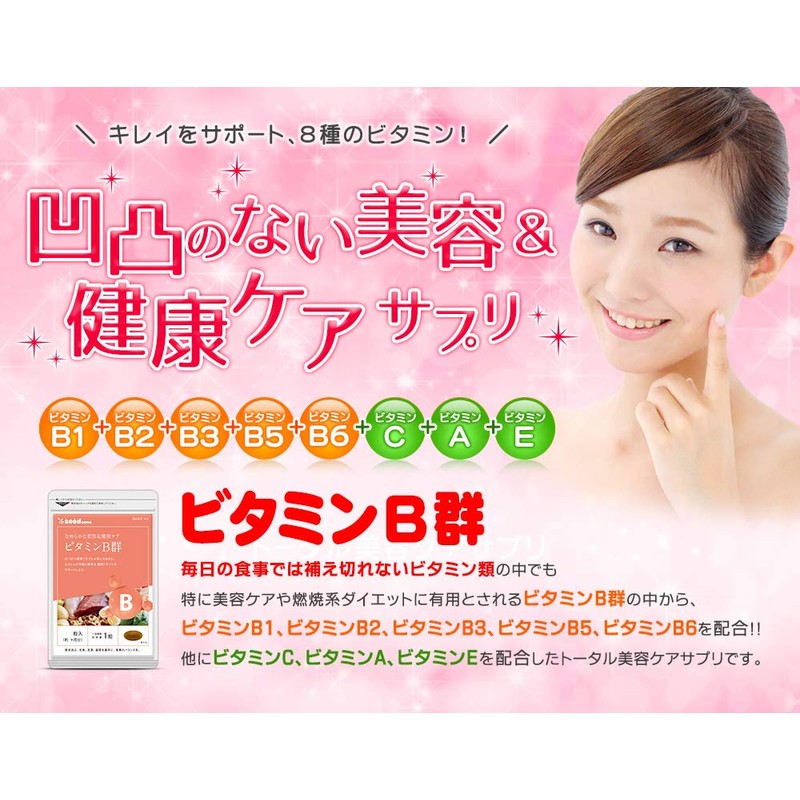 シードコムス ビタミンB群 サプリメント (約12ヶ月分 360粒)