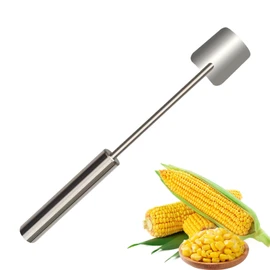 Corn Kernel Remover Tool - Multipurpose Corn Cobber Stripper Corn Decobbing Tool,Long Handle Corn Remover Tool Corn Shucker Tool for Home Restaurant