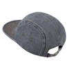 Clape Unisex Short Peak 5 Panel Baseball Cap - Washed