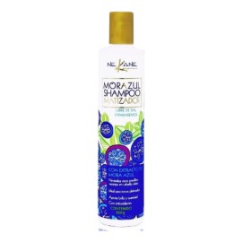 Shampoo Matizador Mora Azul 300g 20piezas Nekane