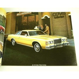 1978 78 Ford LTD BROCHURE Pillared Hardtop Landau