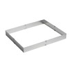 Axentia Baking Frame, Stainless Steel, Silver 37 x 44 x