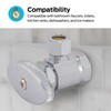 Eastman 1/2 Inch FIP x 3/8 Inch OD Compression Multi-Turn