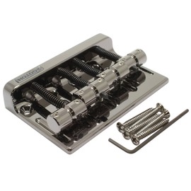 GOTOH 201B-4 4-String Bass Bridge 2 1/4" spacing - Cosmo Black