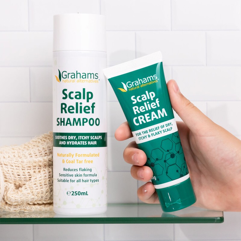 Grahams 내추럴 스칼프 릴리프 두피크림 60g Natural Scalp Relief Scalp