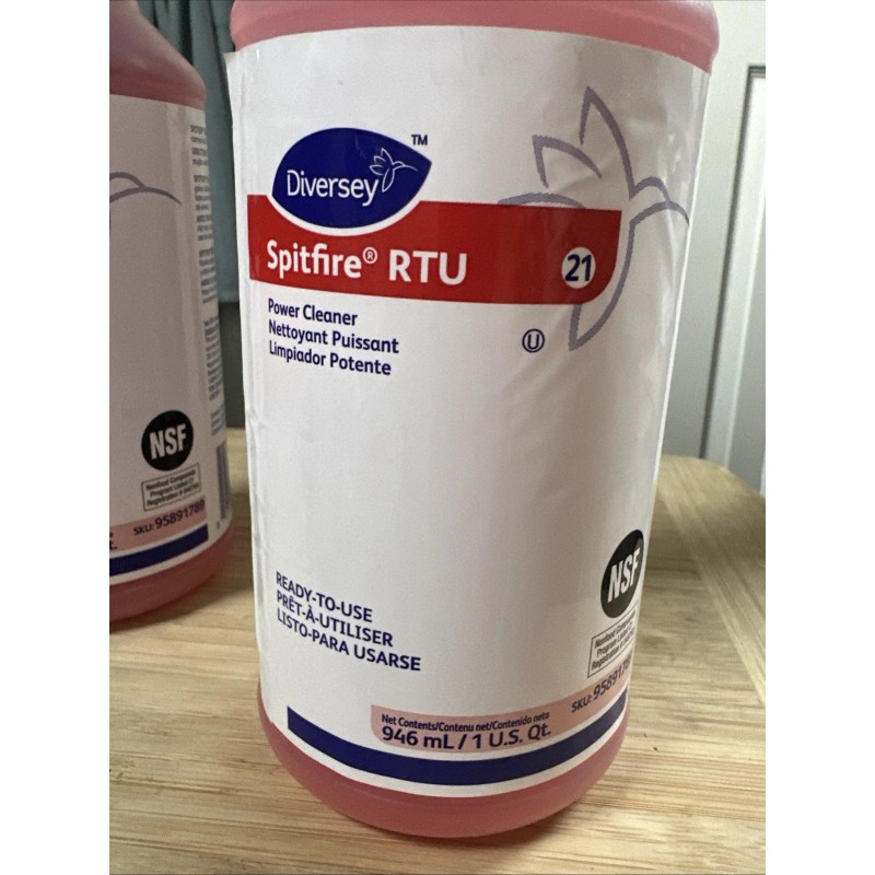 Diversey Spitfire RTU (21) Power Cleaner THREE PACK - 32