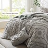 Oli Anderson Boho Tufted Comforter Set Queen Size, 3 Pcs