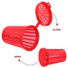 Kisangel Fishing Bait Set 10pcs Plastic Bait Cup Lure Feeder